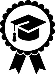 Academic Excellence Graduation Icon