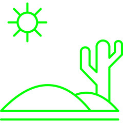 Scenic Views Vector Icon