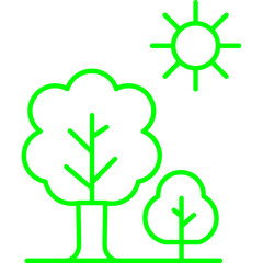 Scenic Views Vector Icon