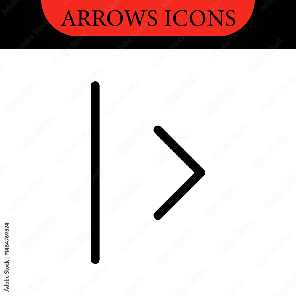Aufkleber arrows big black set of web icons in line style. arrow collection signs for web and mobile app. arro