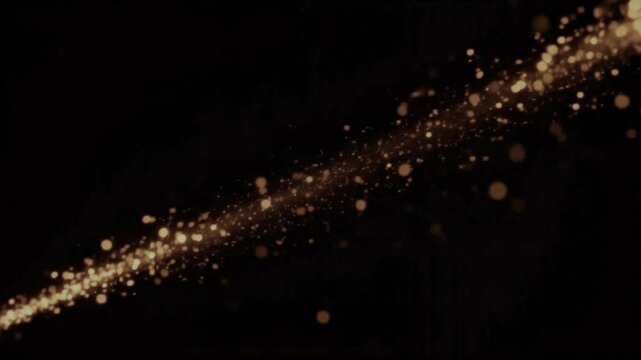 Floating Embers Drifting Diagonally