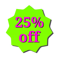 Grab this amazing 25% discount offer! Limited-time sale, don't miss out on this incredible deal. Shop now and save big!