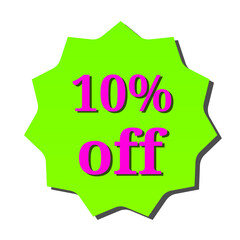 Grab this amazing 10% discount offer now! Limited time sale, shop now and save big on your purchases. Don't miss out on this incredible deal.