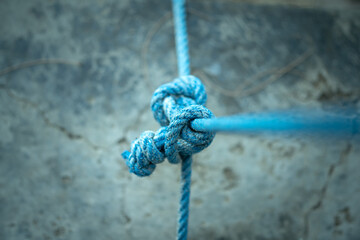 A powerful visual asset for content focused on hiking, climbing, emergency preparedness, or sea travel. The knot’s detail enhances themes of preparation, strength, and tactical readiness.