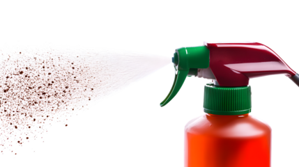 Professional Pest Control Spray Isolated on Transparent Background