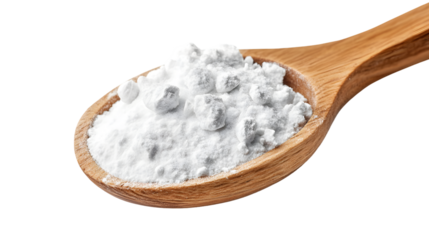 Professional Baking Soda Isolated on Transparent Background for Food Photography