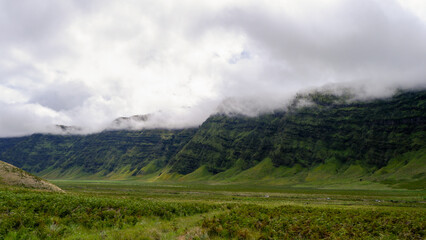 photo of mountains at Mount Bromo tourist attraction