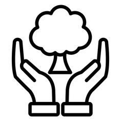 Tree  Icon Element For Design	