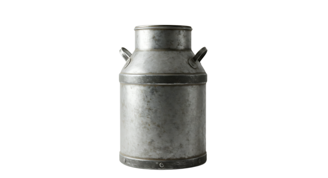 Metal Milk Can