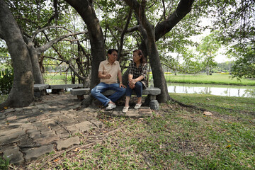 Fototapeta premium Senior in Nature