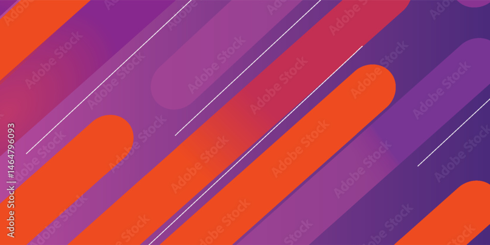 Aufkleber abstract colorful diagonal background design. dynamic shapes composition. modern