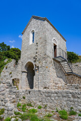 St Catherine&rsquo;s Church in Stari grad Bar (Old Town of Bar), the ruins of an ancient walled city at the foot of Mount Rumija in Montenegro