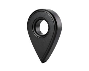 Location icon representing GPS or direction point, location icon for navigation and tracking interface .