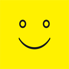 smile icon logo and symbol vector