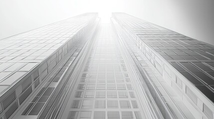 Fototapeta premium Modern skyscraper perspective