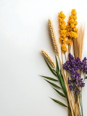 麦と花束の静寂