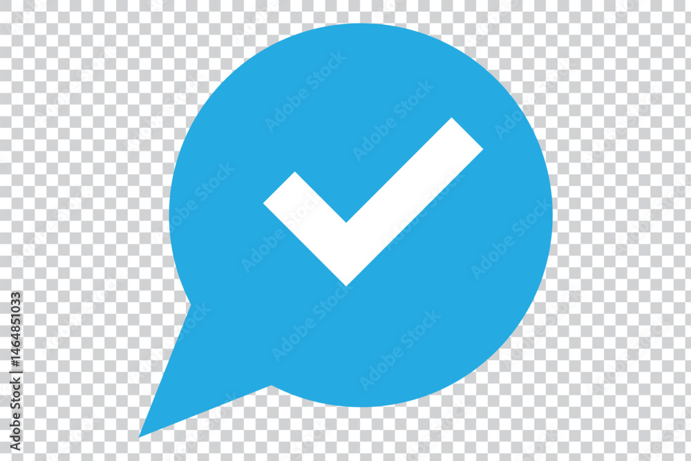 Poster this minimalist checkmark icon clearly conveys approval or completion, making it ideal for design pr