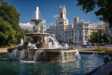 Cibeles Fountain: A Historic Architectural Landmark in the Heart of Madrid&acirc;&euro;&trade;s Vibrant City Square
