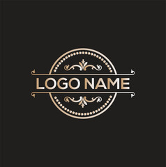 Elegant Gold Logo Design for Branding and Identity