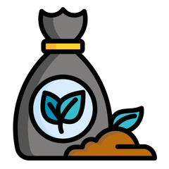 Compost  Icon Element For Design	