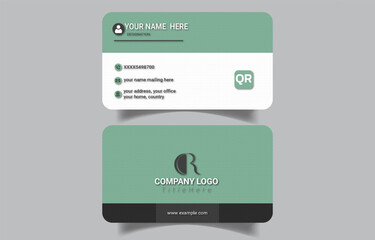 Minimalism Corporate Business Card Design