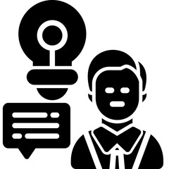 Collaborative Brainstorm Icon