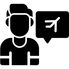 Airport Announcement Icon