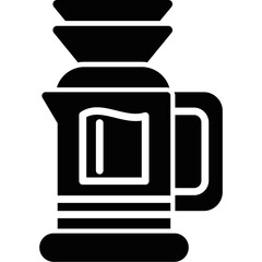 Naklejka premium Pour Over Icon