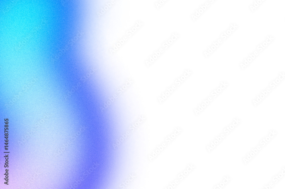 Poster purple blue color grainy gradient shape transparent background. abstract color gradient cutout on tr