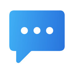 Chat Bubble Message Icon Design