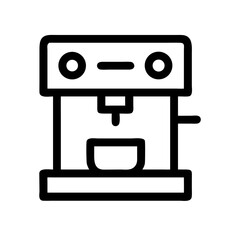 Espresso Machine Icon Design