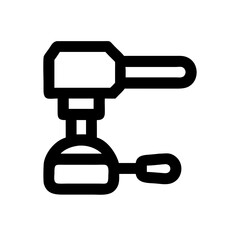Espresso Machine Handle Icon Design