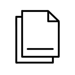 Paper Sheets Stack Icon Design