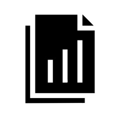 Stacked Report Files Icon Design