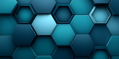 Fototapeta premium abstract blue cubes background