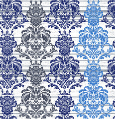 Digital textile design ornament and pattern