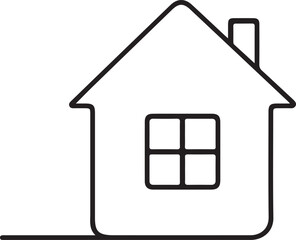 Exclusive Real Estate One Line Logo Design