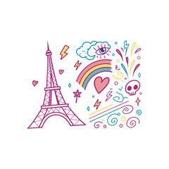 vector illustration of a flower