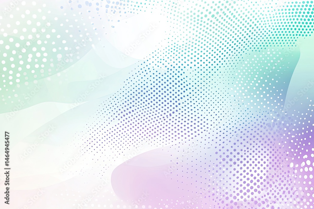 Poster abstract pastel wavy background with dotted patterns