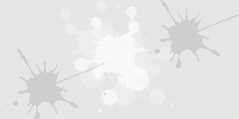Vector white color paint splash background