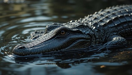 Silent Power The Elegance of a Crocodile