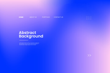 Neon blue purple futuristic minimalist background. Elegant, trendy luxury, exclusive and clean landing page