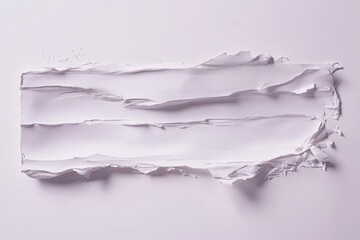 Textured, light-gray, cosmetic, smear