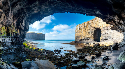 Cave Opening to Ocean