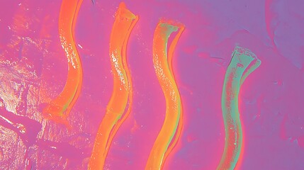 Purple gradient backdrop with neon glowing accents and cosmic swirls, capturing the essence of the universe with soft glows and deep space effects