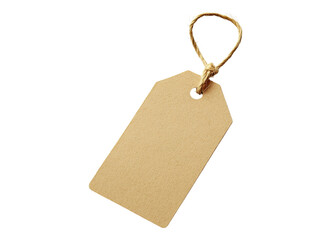 Beige recycled tag