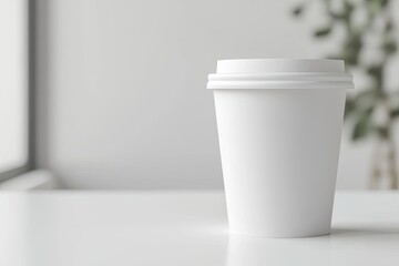 Blank white coffee cup mockup (1)