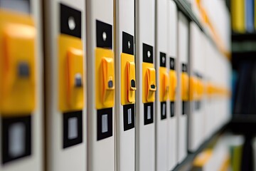 Organized electrical panel boxes