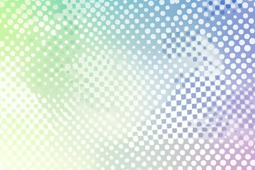 Abstract pastel graphic design with dots and squares