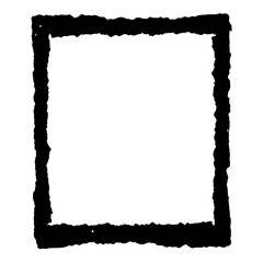 Obraz premium Square Shape Abstract: A black square shape is presented, offering a clean and simple graphic resource.